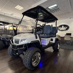 New Lifted Lithium Golf Cart 