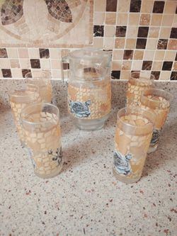 Jug and glass set