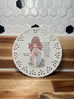 Vintage Precious Moments Conformation Plate