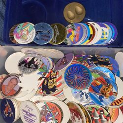 90s 80s Pogs With 1 Brass Slammer