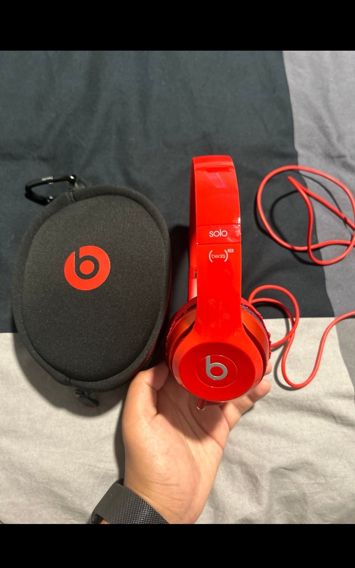 Red Solo Beats by Dre