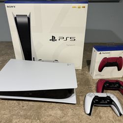 PlayStation 5, Disc Edition,Extra Controller, Mint Condition  $350