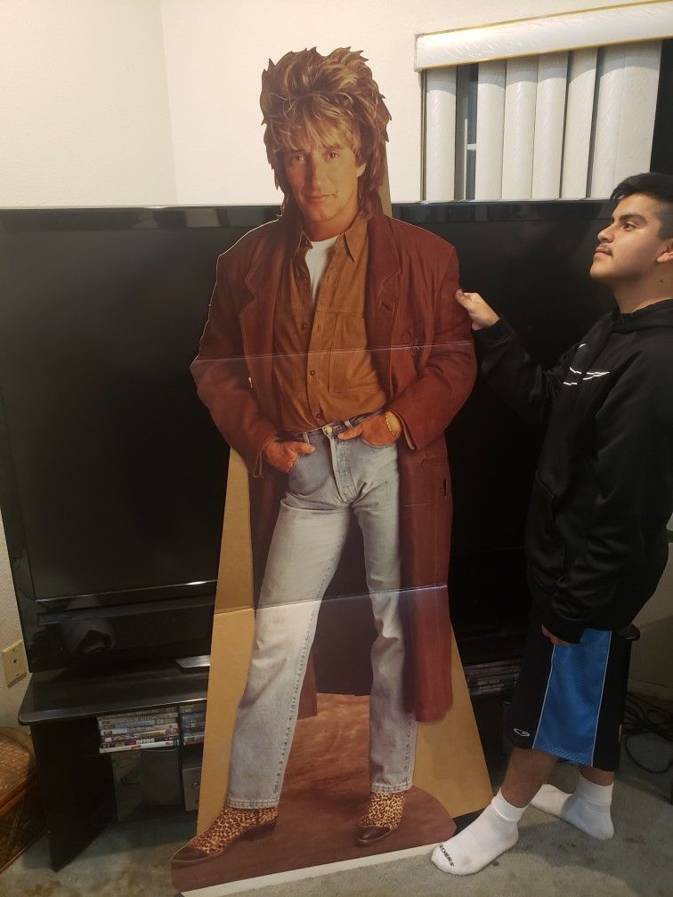 Classic Vintage Rod Stewart Standee 