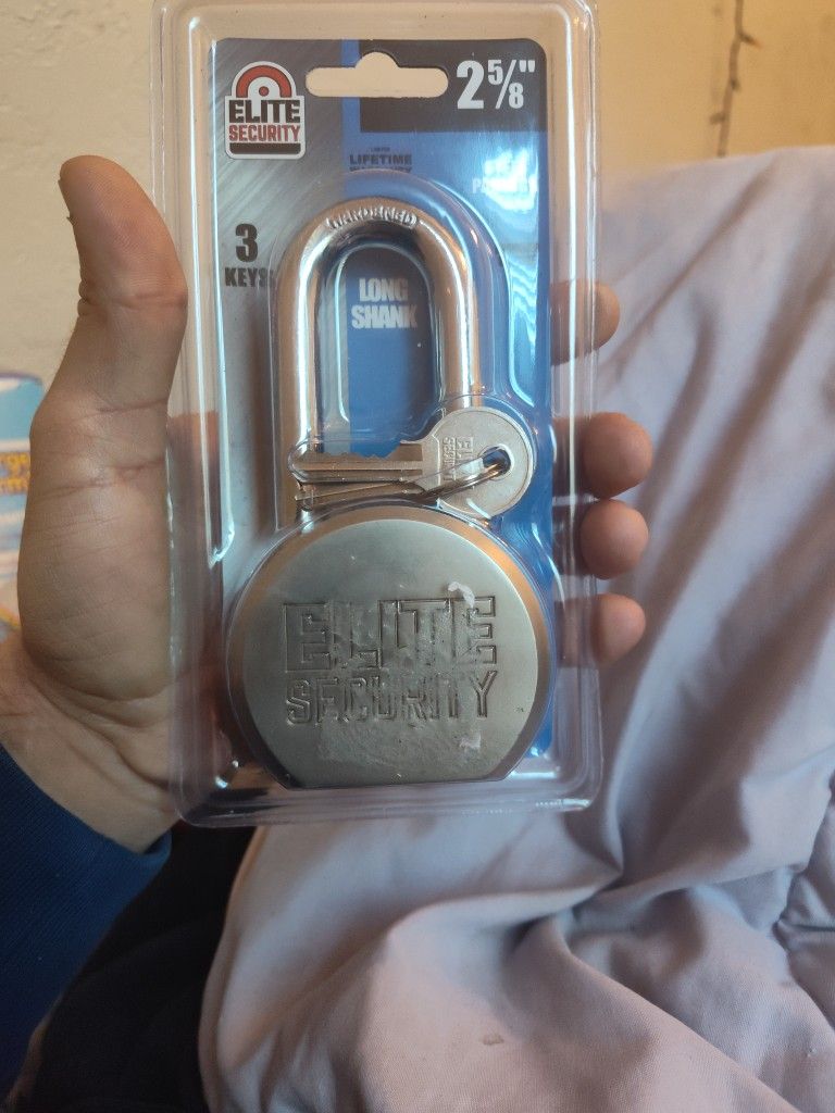 Elite Security Steel Padlock Heavy Duty