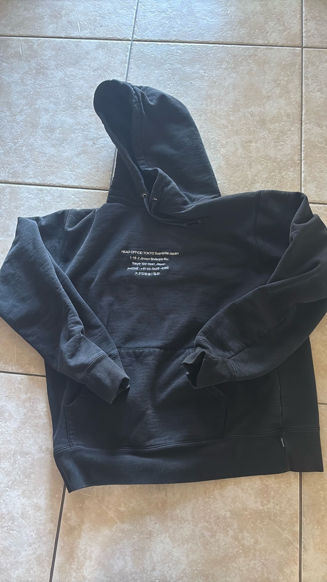 Supreme Tokyo Japan Shibuya Hoodie