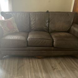 Leather Couch 