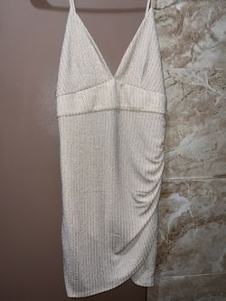 Light pink glittery dress