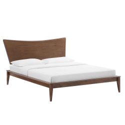 Wood Queen Platform Bed Frame