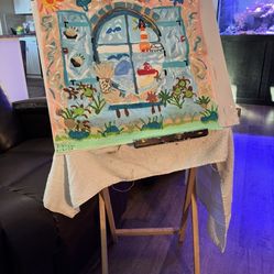 This Was A Number Painting