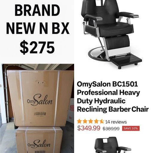 Omysalon Barber Chair