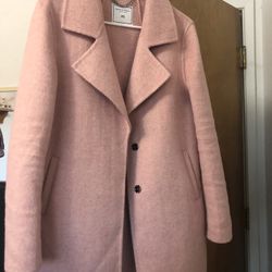 XS Women’s Wool Pink Coat