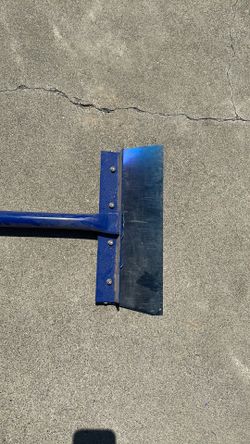 1 4 in. W Carbon Steel Blade Floor Scraper Hand Tool with Replaceable Blade and Handle Grip
