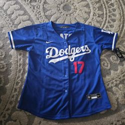 Dodgers Woman/youth Ohtani  Blue or white Jerseys $50ea Firm S M L Xl