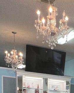 Beautiful chandeliers