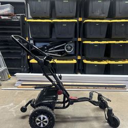 CaddyTrek CT-2000 BA electric golf push cart.