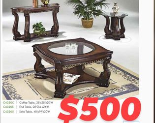 3 piece table set