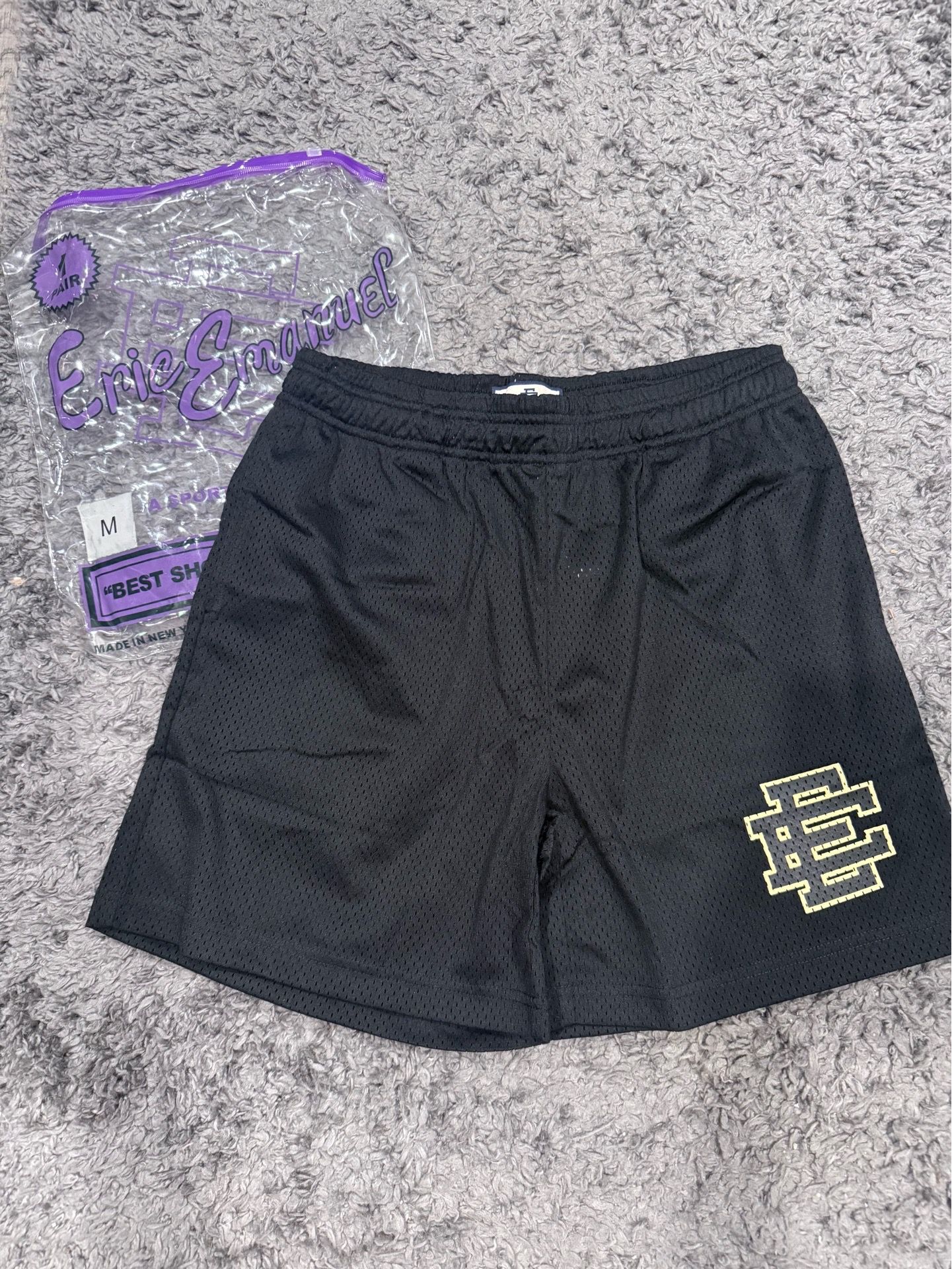 Black Eric Emanuel Shorts