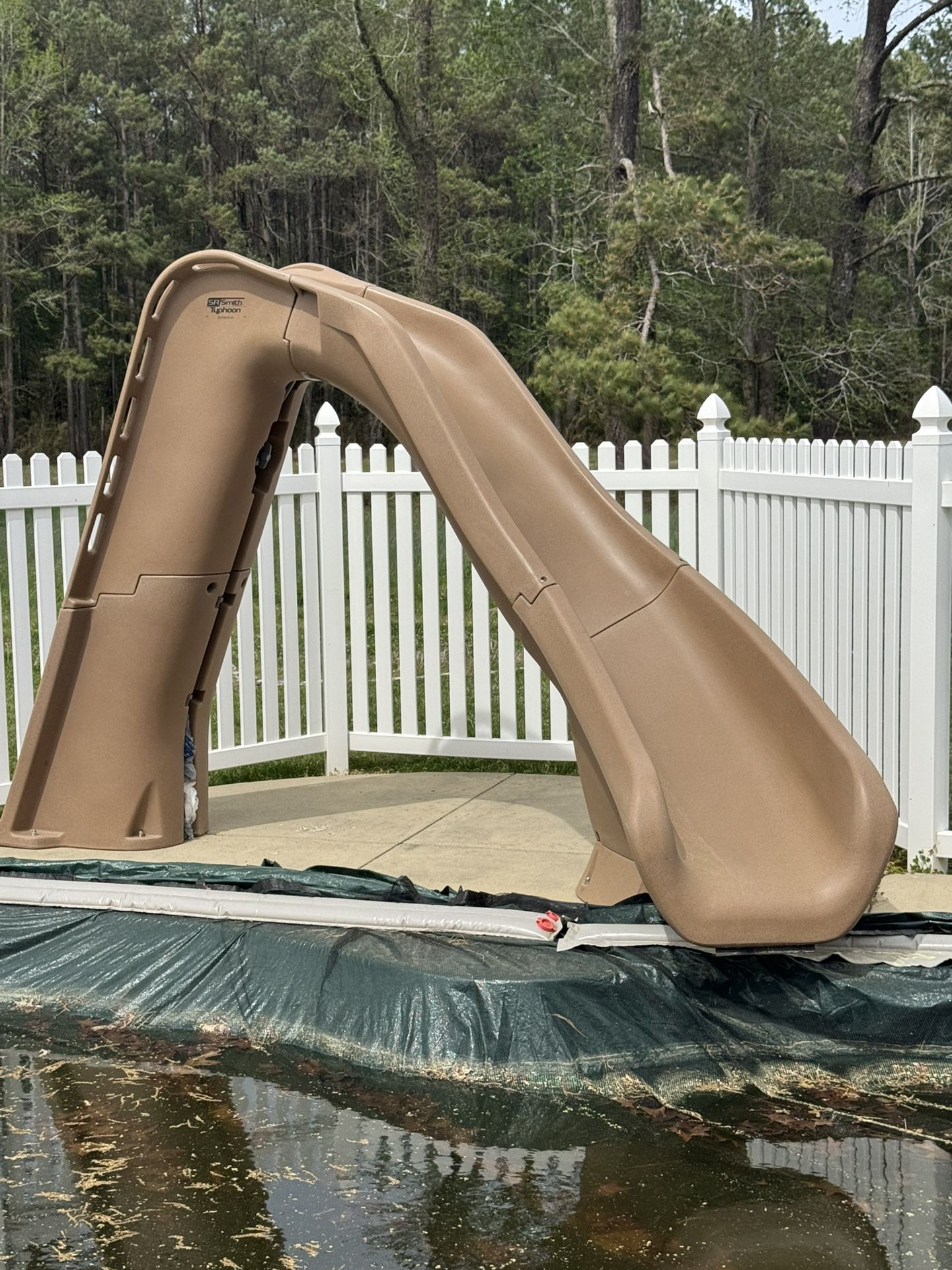 S.R. Smith (contact info removed)3 Typhoon Right Curve Pool Slide, Sandstone $2800-OBO