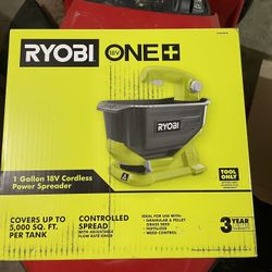 RYOBI ONE + CORDLESS POWER SEED SPREADER