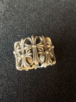 Chrome hearts cemetery ring size 10.5-11