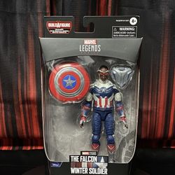 MARVEL DISNEY PLUS LEGENDS 6IN CAPTAIN AMERICA FALCON A