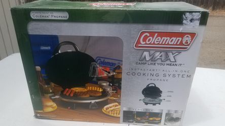 Coleman max cooking system
