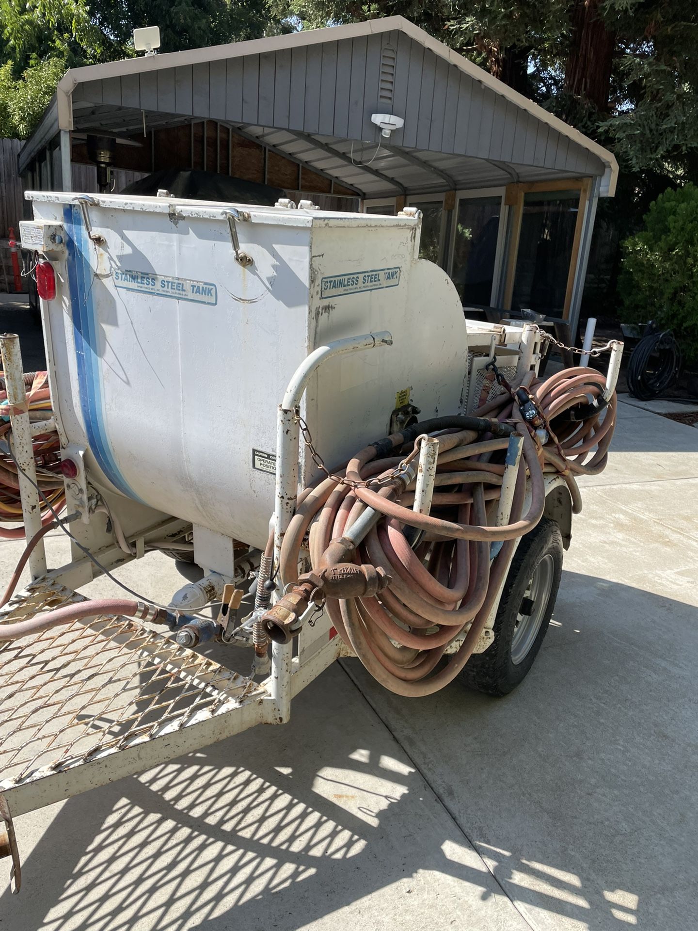 Drywall Texture Spray Rig