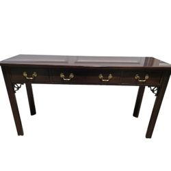 Ethan Allen sofa table/ sideboard buffet/ console 