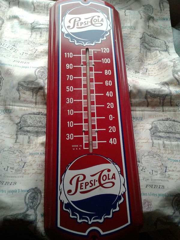 Vintage Pepsi Cola thermometer working for Sale in Dewey, AZ OfferUp