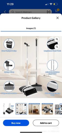 Broom Dustpan Set. Spin Mop 