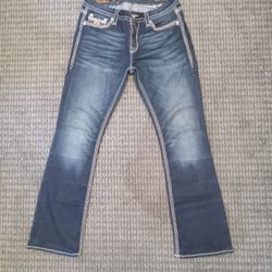 Women's Rock Revival Blue Jeans