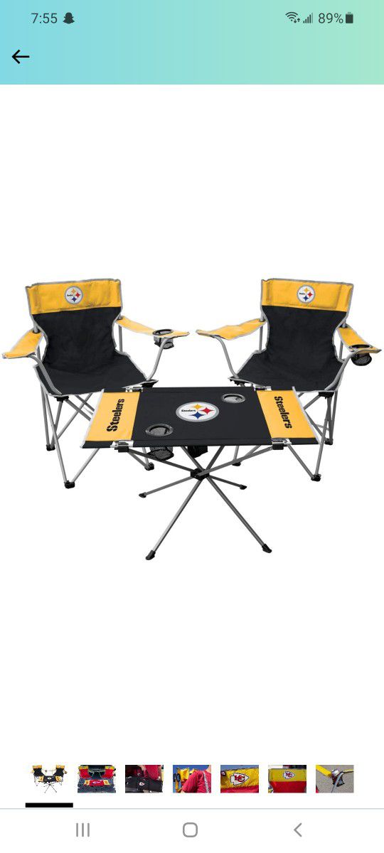 Pittsburgh Steelers NFL 3-Piece Tailgate Kit 