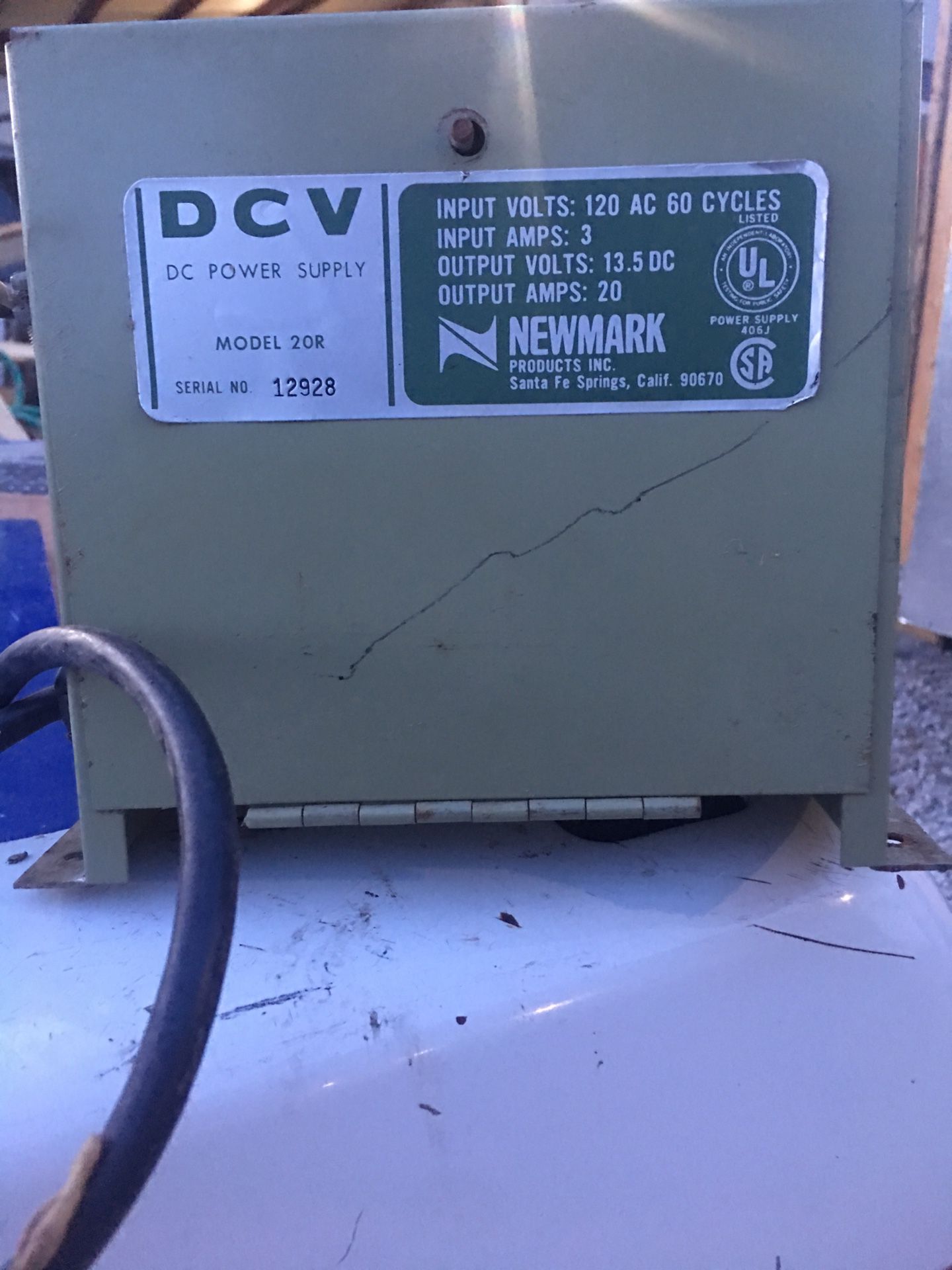 Newmark DCV Power Supply for travel trailers