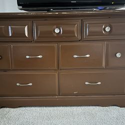 Sturdy Wood Dresser