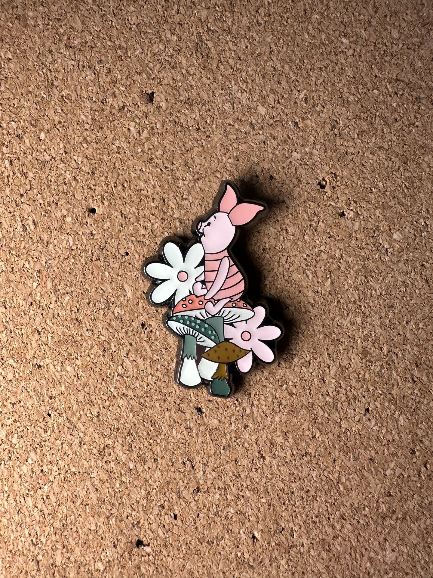 Piglet Loungefly Disney Winnie The Pooh Flower Mushroom Blind Box Disney Pin