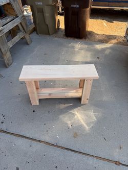 Handmade Solid Wood bench
