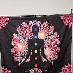 Meditation Chakra Wall Tapestry 150cm x 130cm