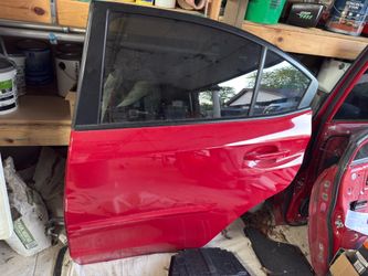 2015+ Subaru Wrx / STI driver side door rear pure red
