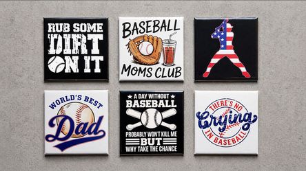 Baseball Magnets