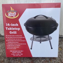 BBQ Chef 14-inch Tabletop Grill 