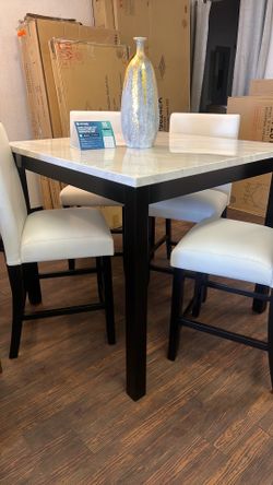 Counter high dining set