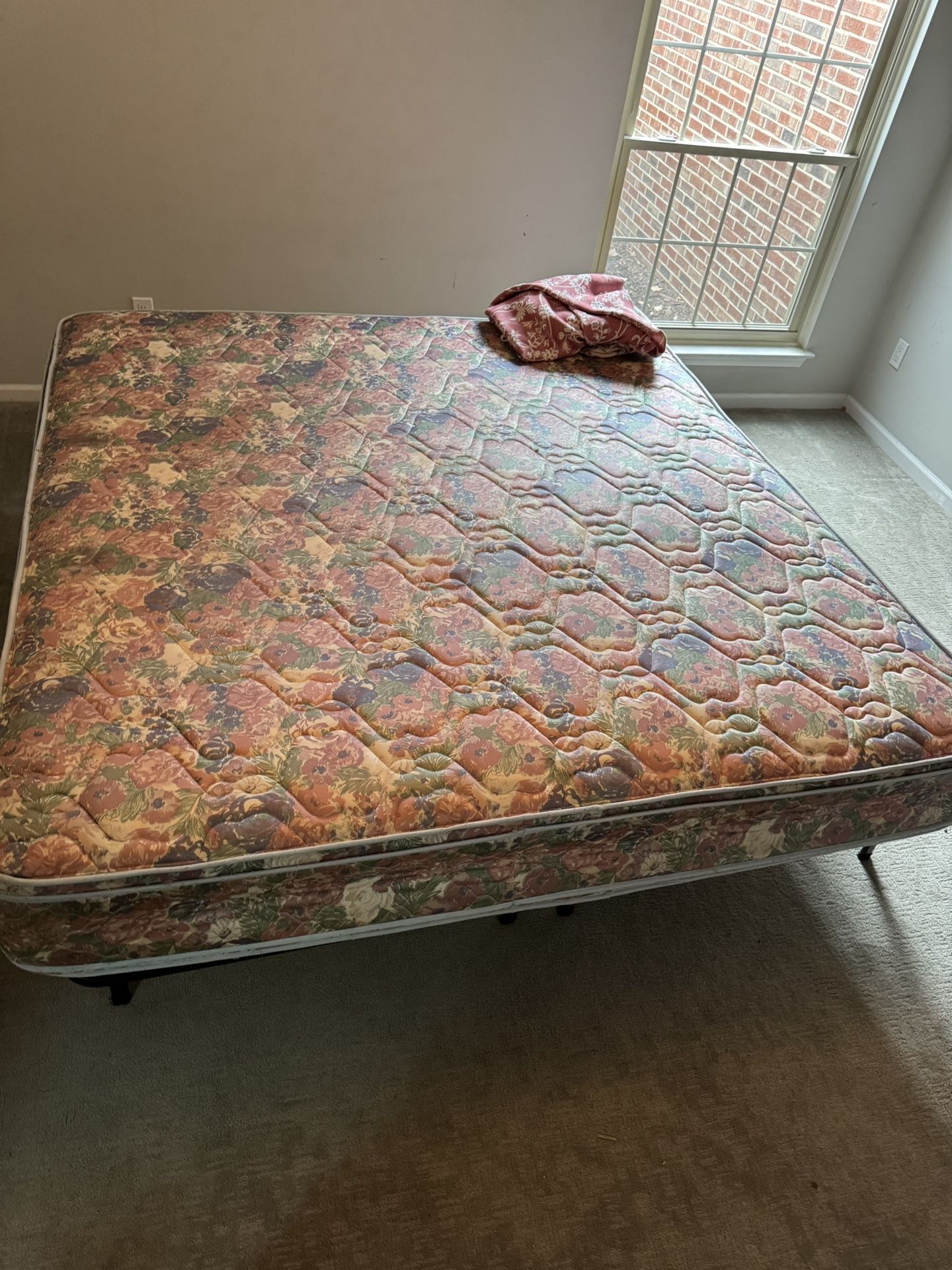 King Mattress With Frame