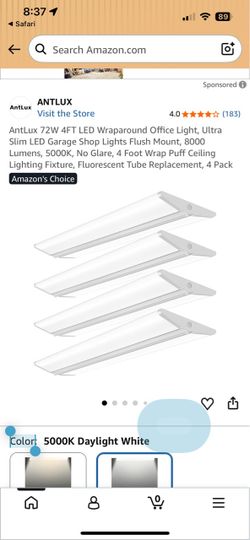 LED garage lights
