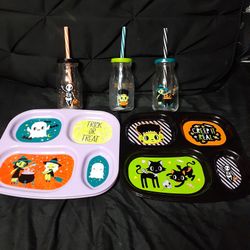 Spooky Halloween Kids Dining Set