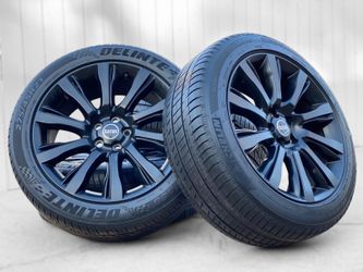 21 Range Rover Wheels OEM 5x120 rims Michelin Tires Evoque