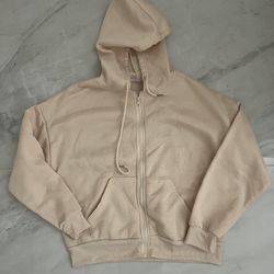 Cream Fleece Jacket 