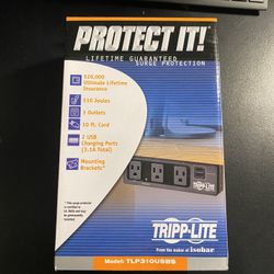 TRIPP.LITE PROTECT IT POWER SERGE PROTECTOR 
