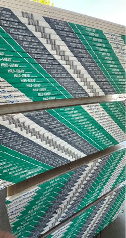 Drywall mold resistant