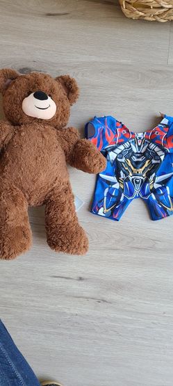 Build A Bear Optimus Prime With Sound Transformer Clothing 