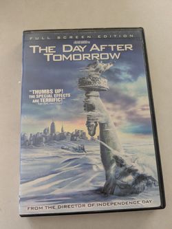 The Day After Tomorrow DVD